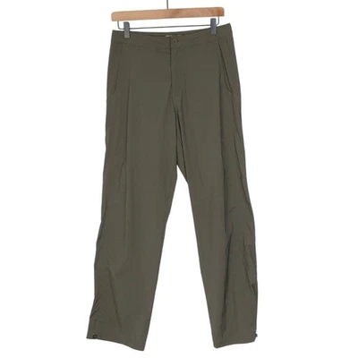Royal Robbins Pants Womens Sz 6 Olive Green Nylon Blend Outdoor Hiking Pockets - Image 1 of 4