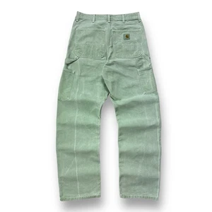 Carhartt Single Knee Carpenter Work Pants Mint Men’s Size W29 L32 - Picture 1 of 16