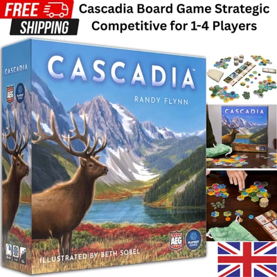 Cascadia Board Game | Brand New | UK Stock | Fast Delivery | Times in Nature - Image 1 of 4