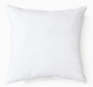 EUROPEAN PILLOW 65 X 65 cm SQUARE PILLOW - HOLLOWFIBRE FILLED - POLYESTER COVER - Picture 1 of 2
