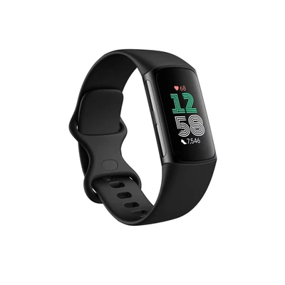 Reloj inteligente Fitbit Charge 6 Advanced Fitness Tracker - Negro - GA05183NA Foto 1 de 4