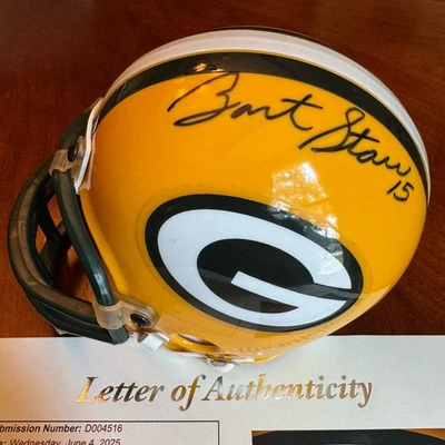 Bart Start Signed Autographed Mini Helmet JSA LOA Packers - Image 1 of 4