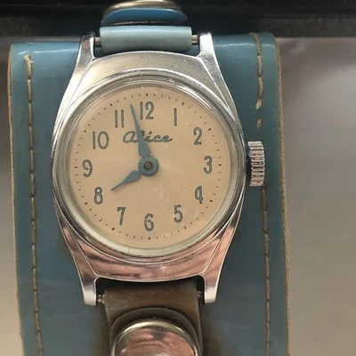 Vintage Alice In Wonderland Watch Mechanical Works - Image 1 of 4