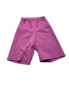 NVGTN Shorts Womens Medium Pink Biker High Waist Seamless Gym Athletic Yoga - Picture 1 of 8