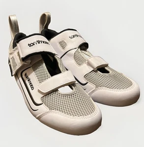 Tommaso Veloce 100 Compatible Indoor Cycling Bike Shoe White Mens EU Sz 48 US 14 - Picture 1 of 7