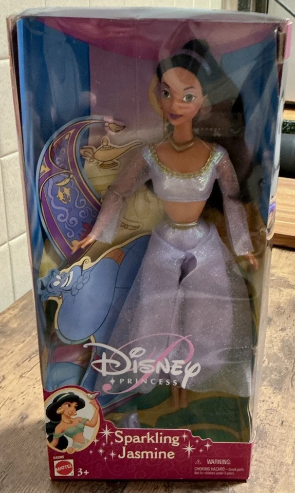 Muñeca Barbie Disney Princesa Brillante Jazmín 2001 Aladdin RARA NUEVA Foto 1 de 4