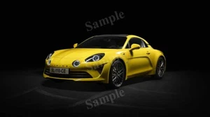 Póster fotográfico impreso decoración de pared Alpine A110 edición en color alta resolución - CAR412 - Imagen 1 de 1