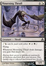 1x Mourning Thrull - Foil NM, English MTG Guildpact