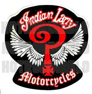 INDIAN LARRY HARLEY DAVIDSON MOTORCYCLE CHOPPER RAT FINK STICKER HOT ROD RAT ROD - Picture 1 of 1