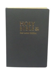 The Holy Bible KING JAMES VERSION Old New Testaments Red Letter and Small Font - Picture 1 of 4