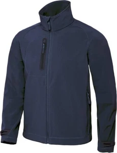 B&C Mens X-Lite 3 Layer Softshell Performance Jacket - Mens XL Navy - Picture 1 of 1