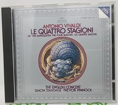 Vivaldi Le Quattro Stagioni The Four Seasons Simon Standage English Concert CD - Image 1 of 4