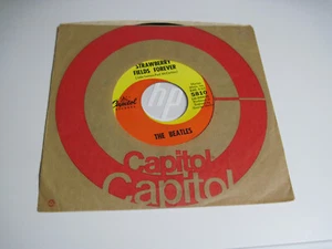 The Beatles "Strawberry Fields Forever"/"Penny Lane" 45 Capitol Records 5810 - Picture 1 of 3