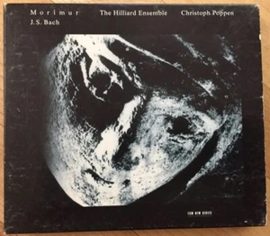 MORIMUR J.S. BACH, Hilliard Ensemble Cristoph Poppen CD + Booklet- SHIPS ASAP - Foto 1 di 11