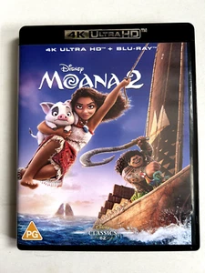 Disney's Moana 2 4k Ultra HD Blu-Ray Special Edition With Sing Along Version - Picture 1 of 2