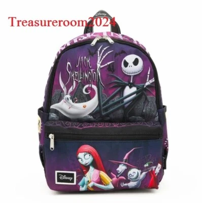 WondaPOP Disney Nightmare Before Christmas Park Day Nylon 13" Mini Backpack NEW! - Image 1 of 4