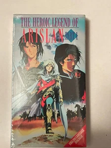 The Heroic Legend Of Arislan Part 1 - Dubbed - Japanese Anime VHS New Sealed - Imagen 1 de 2