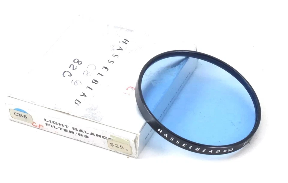 Hasselblad Series 63 Blue 82C Lens Filter - Image 1 of 1
