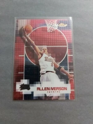 00-01 Topps Finest Allen Iverson #11 76ers - Image 1 of 2