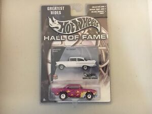 Hot Wheels 2003 Hall Of Fame Greatest Rides 1957 ‘57 Chevy REDLINE REAL RIDERS