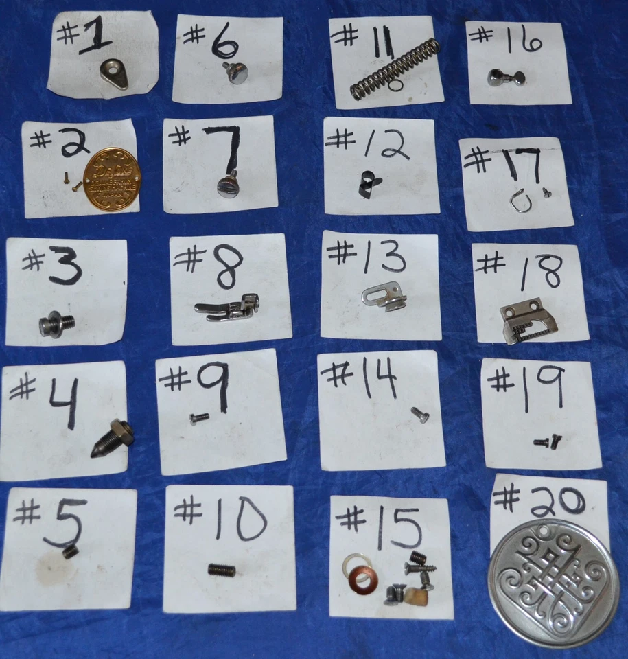 USED PARTS UNIVERSAL 15 CLASS DELUXE SEWING MACHINE CLONE SINGER 15 CLASS - Image 1 of 1