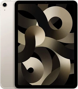Apple iPad Air 5th Gen. 64GB, Wi-Fi + 5G 10.9in - Starlight - Picture 1 of 7