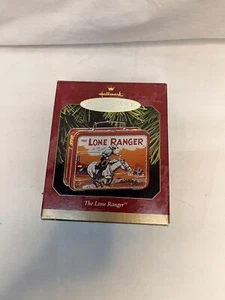 Hallmark Keepsake 1997 The Lone Ranger Pressdose Brotdose Ornament Neu im Karton geöffnet - Bild 1 von 2