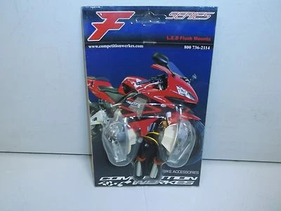 Señales de giro delanteras montaje empotrado Suzuki GSXR600 UNIVERSALES Competition Werkes Foto 1 de 3