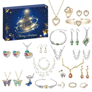 24 Days of Christmas Countdown Calendar Charm 24 Days Christmas stylish - Picture 1 of 5
