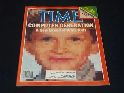 1982 MAY 3 TIME MAGAZINE - COMPUTER GENERATION FRONT COVER - H 6113 - Image 1 of 2