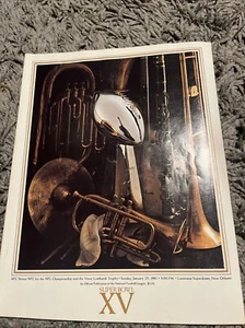 SUPER BOWL XV Official Game Program Oakland Raiders vs Phila Eagles  New Orleans - Picture 1 of 6