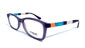 VOGUE VO 2968 2326 TRANSPARENT VIOLET SQAURE AUTHENTIC EYEGLASSES RX 52-16-135MM - Picture 1 of 8