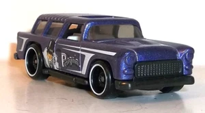 LOOSE 2022 HOT WHEELS HW BATMAN 5 PACK PENGUIN PURPLE CLASSIC '55 NOMAD - Picture 1 of 9