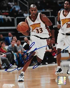 Antawn Jamison Golden State Warriors signed basketball 8x10 photo with COA - Picture 1 of 1