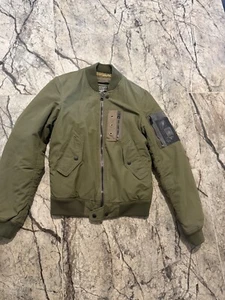 REPLAY Bomber Jacket Size S/ M - Picture 1 of 6