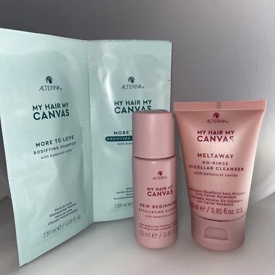 Juego de acondicionador limpiador de lona ALTERNA My Hair My Canvas Travel de 3 piezas Foto 1 de 4