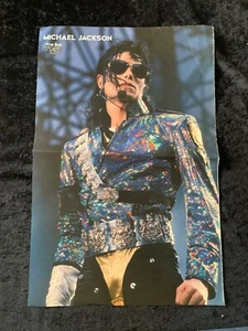 IGGY AZALEA, MICHAEL JACKSON RARE VINTAGE TURKISH MAGAZINE GIFT POSTER - Picture 1 of 2