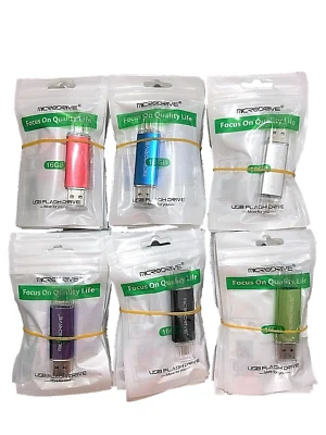 Clé USB 16Go 2.0 Micro USB 2-en-1 Windows iOS Android Stockage Portable - Photo 1/4