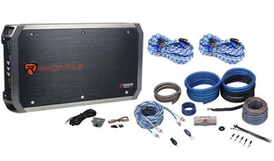 Rockville RXH-F5 3200 Watt/800w CEA RMS 5 Channel Car Stereo Amplifier+Amp Kit - Picture 1 of 11