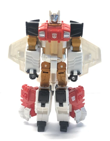Transformers Generations Combiner Wars Silverbolt Used incomplete Figure Cover