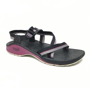 Chaco Z/1 Classic Hiking Sandals Shoes Womens Size 10 US 41 EU Black Purple