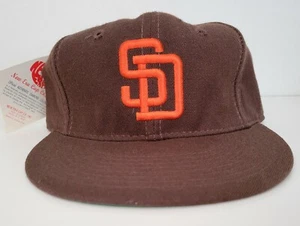 SAN DIEGO PADRES Diamond Collection NEW ERA Fitted Hat 7 Pro Model Cap - NEW - Picture 1 of 14