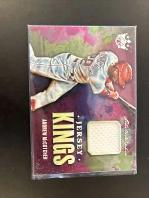 2021 PANINI Diamond Kings Andrew McCutchen JK-AM Game Used Jersey Relic FREE SHI - Image 1 of 2