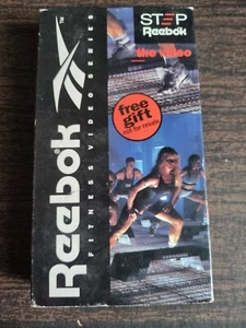Vintage 1993 Reebok Fitness Video Series Step The Video VHS Rare - Picture 1 of 3