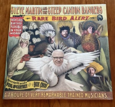 STEVE MARTIN STEEP CANYON RANGERS Rare Bird Alert LP 2011 Rounder SEALED - Image 1 of 4