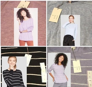 Womens Crewneck Pullover Sweater - A New Day - Various Colors/Sizes - B05 - Picture 1 of 7