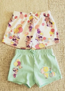Character Kids 2 Fleece Short Size 5 Junior Minnie Disney - Picture 1 of 5