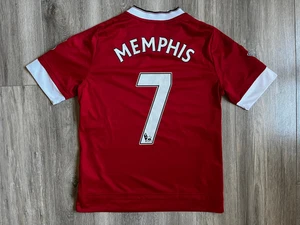 Manchester United Home football shirt 2015/2016 Jersey Soccer Adidas Kids L /164 - Picture 1 of 8