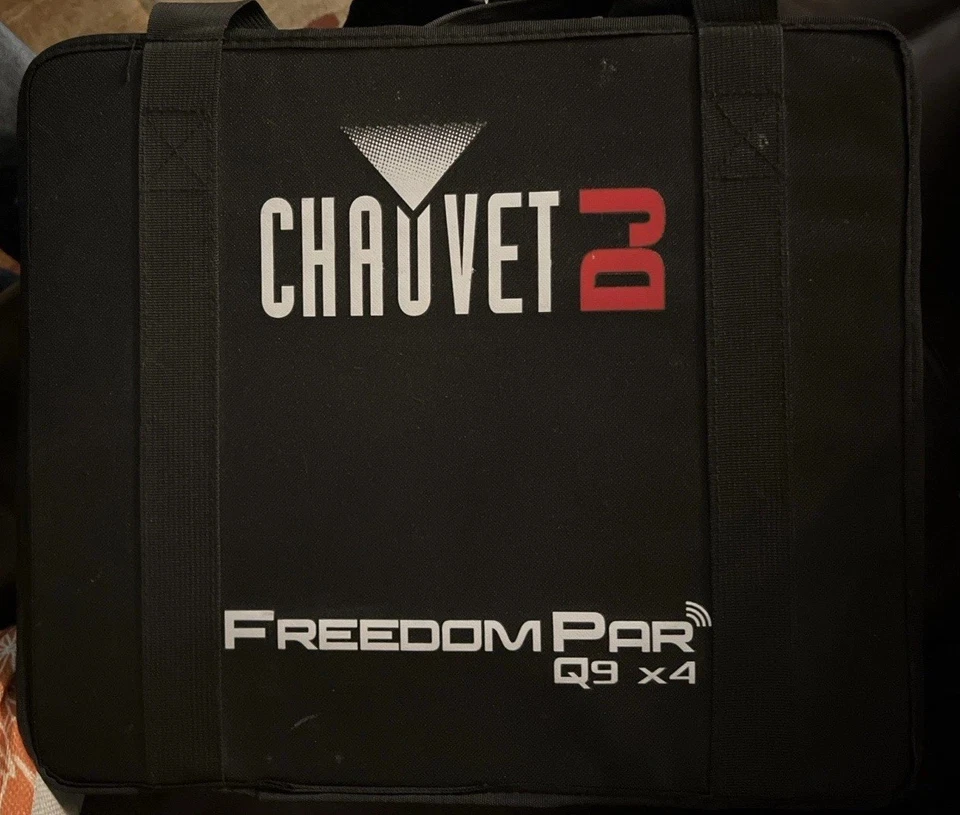 CHAUVET DJ Freedom Par H9 X4 Complete lighting kit with carry Bag - Image 1 of 4