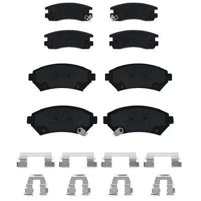 Front & Rear Ceramic Brake Pads For 1997 -2005 CADILLAC DEVILLE，ELDORADO，SEVILLE - Image 1 of 4